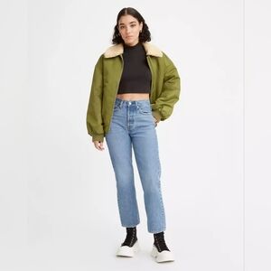 Levis Wedgie Straight Denim Jean